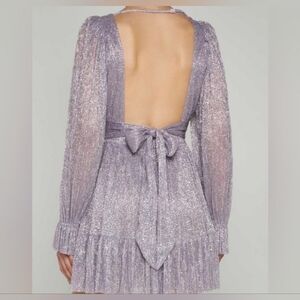 NWT Mini dress Sabina Musayev purple